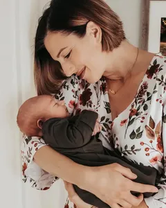 Nuevo Kimono para mujer, manta envolvente para bebé a juego, cárdigan informal <span class=keywords><strong>de</strong></span> alta calidad, vestido Floral para mujer <span class=keywords><strong>embarazada</strong></span> - Product Image 4