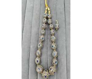 Fashion Jewellery Stone Beaded <b>Necklace</b> for Women Featuring Premium Decorative Beads <b>Statement</b> Jewelry for Party and Casual Wear - Product Image 1