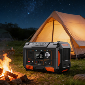 Generador Solar Portátil de 300W MPPT, Banco de Energía para Auto, Estación de Carga Inalámbrica para el Hogar, Carga Rápida, Batería de 270Wh con Onda Sinusoidal Pura A3, Enchufes AU, US, EU, UK - Product Image 1
