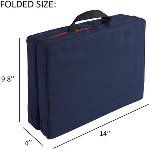 Genouillères de yoga Extra épaisses et larges, coussin de <span class=keywords><strong>genou</strong></span> imperméable et antidérapant pour femmes et hommes - Product Image 6
