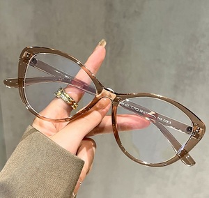 Armação de Óculos Triangular Ultraleve com Lentes Anti Luz Azul e Lentes Planas - Armação Completa - Product Image 5