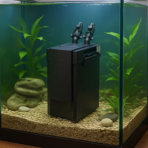 Filtre externe 396 GPH 4 étapes pour aquarium d'eau douce de 125 gallons, système de circulation d'eau pour aquarium - Product Image 2