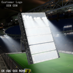 Reflector LED COB SMD IP65 AC de 1000W-3000W, Ángulo de Haz de 75-150°, Blanco Cálido, Control Remoto para Estadios de Fútbol/Soccer y Paisajismo - Product Image 1