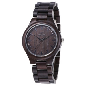 Livraison rapide, montre en bois d'ébène, montres en bois pour hommes de qualité supérieure, montres en bois pour couples, montres cadeaux pour amoureux - Product Image 2
