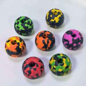 Fabrieksgroothandel 7CM Eco-vriendelijke duurzame hondenkauwbal interactief EVA speelgoed voor honden binnen/buiten gebruik - Product Image 2