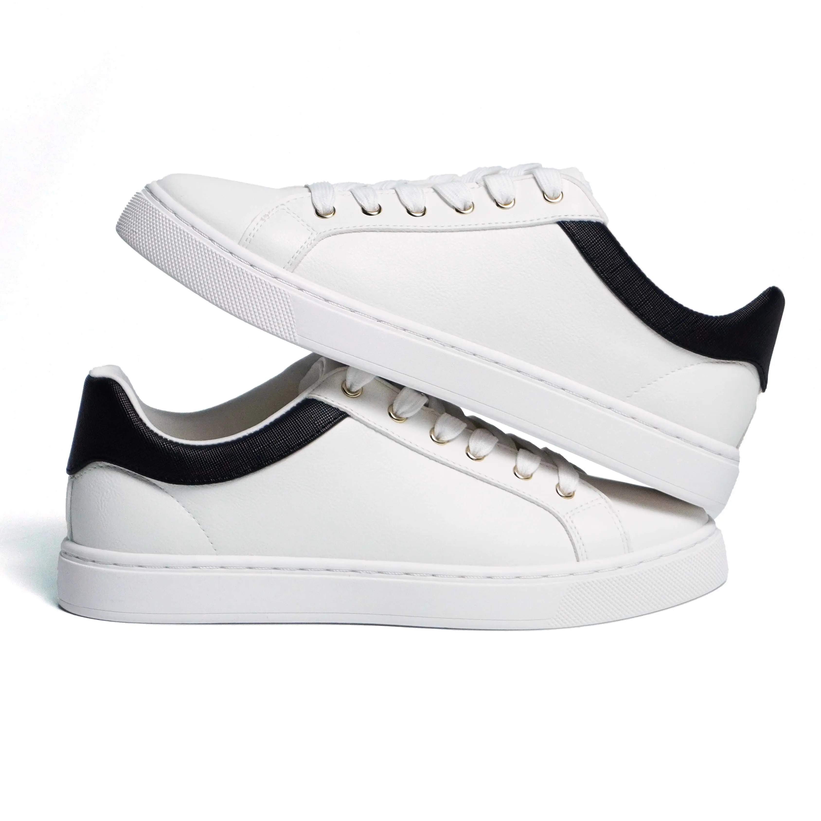 Fabrieks Directe Prijs Mode Casual Heren Schoenen Veteraan Comfort Walking Sneakers Zwart Wit Schoenen Voor Heren