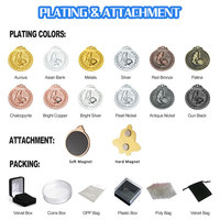 Aimant de réfrigérateur personnalisé OEM ODM, souvenir de voyage, décoration intérieure, logo personnalisé, aimant en métal en alliage de zinc émaillé doux