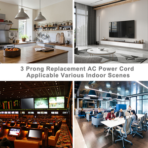 SCHUKO สายไฟสีขาวเป็น C13ปลั๊กยุโรป (CEE7/7) เป็นขั้วต่อ C13 IEC สำหรับพีซีเซิร์ฟเวอร์และจอมอนิเตอร์ - Product Image 4