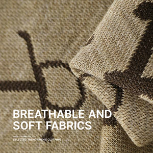 Hommes Old Money Style Retro Pattern Full Print <span class=keywords><strong>Paul</strong></span> Shirt British Temperament Short-sleeved Lapel Polo Shirt Summer - Product Image 4