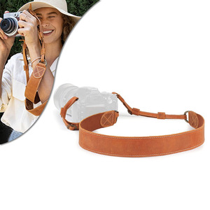 Tùy chỉnh Vegan da máy ảnh dây đeo đơn hoặc kép cho kỹ thuật số SLR ảnh DSLR - Product Image 1