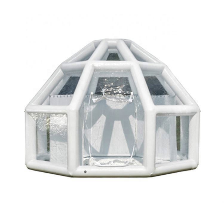 Мгновенная конструкция купола воздушного лагеря Иглу Большая портативная Наружная палатка на заказ, Индивидуальная палатка для кемпинга на открытом воздухе, Всплывающая палатка, ПВХ, 2021 г.