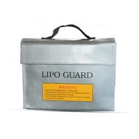 Sac de sécurité ignifuge pour batterie Lipo RC Protection de charge Sac de protection anti-déflagrant 240X180X64MM
