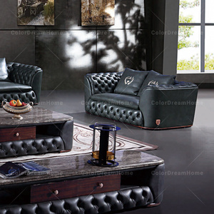 Lusso morden divano in pelle <span class=keywords><strong>divani</strong></span> in stile d'epoca molto comodo divano in pelle moderno - Product Image 3