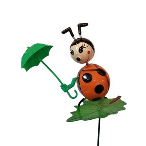 Custom Funny Ladybird Insect Style Outdoor PE <strong>Plastic</strong> Weather Resistant Eco-Friendly Yard <strong>Edging</strong> Balcony Ornaments <strong>Garden</strong> - Product Image 3