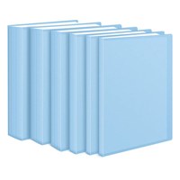 Classeur A4 couleur gelée, 100 pages, pochettes transparentes, organisateur étudiant personnalisable