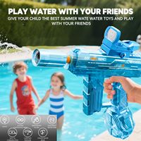 Pistolet à eau automatique électronique EPT Wholesale Mini Uzi, jouet pour jeux de tir en plein air, rechargeable.