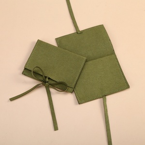 Multicolor Velvet Jewelry <b>Pouch</b> Bag with Strap New Design Packaging Envelope <b>Pouch</b> Container - Product Image 4