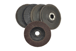 В наличии, 115 мм, 4,5 дюймов, кальцинированный корундовый откидной диск, настраиваемый наждачный диск для угловой резки абразивного диска 100 мм - Product Image 5