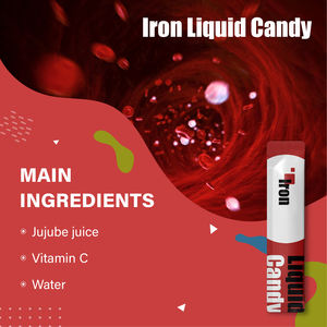 OEM integratore di ferro con vitamina C-assorbimento massimizzato, Gel liquido di ferro ad alta potenza per globuli rossi e supporto immunitario - Product Image 2