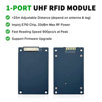TY901 860 ~ 960MHz Módulo lector RFID de largo alcance Impinj E710 1 puerto 33dBm RF Power 1000 pcs/s Módulo de alta sensibilidad Arduino