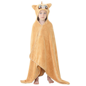 <span class=keywords><strong>Toalla</strong></span> de baño infantil de nuevo diseño con capucha, ropa de baño suave con estampado de animales para bebés, ropa de <span class=keywords><strong>playa</strong></span> para niños - Product Image 5