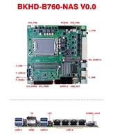 BKHD personalizado OEM al por mayor Intel Q670 Core Pentium Gold Celeron procesador 12/13/14 Gen DDR5 8bay NAS placa base servidor Firewall