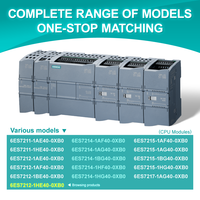 Siemens 100% Original Baru 6ES7212-1HE40-0XB0 SIMATIC S7-1200 1212C Modul CPU Kompak PLC Pengontrol Pemrograman