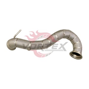 Downpipe Vortex Contach pour Mercedes-Benz A45 CLA45 GLA45 AMG 2.0T 2014+ avec pare-chaleur - Product Image 1