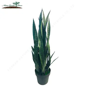 Ucuz satın Sansevieria tedarikçisi süs Agave Bonsai yapay bitkiler