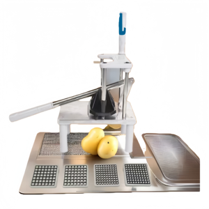 Wholesale Hot-Selling <b>Multifunctional</b> Manual French Fry <b>Cutter</b> - 6/9/13mm Potato Strip Slicer for Home Snack Making - Product Image 1