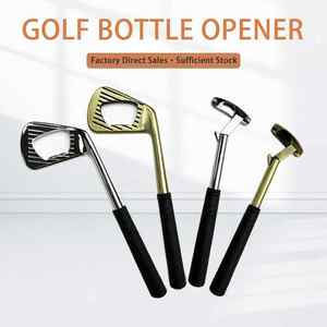 Новинка для любителей гольфа и любителей пива, открывалка для бутылок из цинкового сплава - Product Image 5