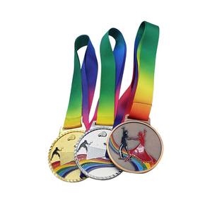 Wsnbwye Trophäen Medaillen Pls und Trophäen Preis Marathon Metalllaufen Medaillon Metallmedaillen Schlittschuhlaufen Medaille - Product Image 1