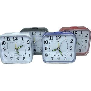 <b>Desk</b> <b>Clocks</b> Square Quartz Alarm <b>Clock</b> With Led Display For Home Office Use - Product Image 1