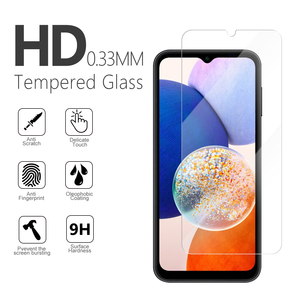 0,33 mm HD 9H gehärtetes Glas für Samsung A15 A34 M14 A14 Bildschirmschutzfolie für Galaxy F04 A04 A72 F54 A24 F14 <span class=keywords><strong>M54</strong></span> 5G Glasfolie - Product Image 3