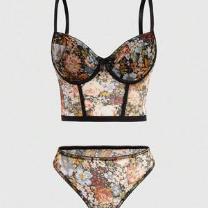 Nouvelle arrivée, haut <span class=keywords><strong>corset</strong></span> court en denim bleu pour femmes, sexy, sans manches, crochet avant, taille amincissante, bustier, maintien de la poitrine, shapewear - Product Image 2