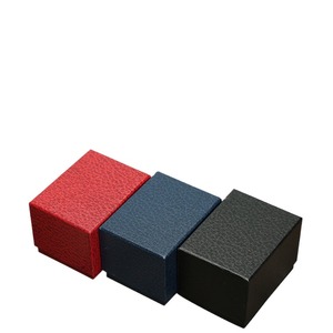 Wholesale Custom Logo Cardboard Watch Box Black Kraft Paper Watch Packing Box Gift Box for Men's Watch