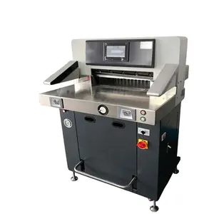 Máquina cortadora de papel hidráulica de alta resistencia, 520 mm