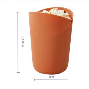 Tazón de Palomitas de Maíz de Silicona Reutilizable, Plegable, Ligero, Apto para Microondas, Libre de BPA, Diseño Ecológico, Mini - Product Image 2