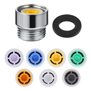 KOJIA-Restricteur de débit pour <span class=keywords><strong>douche</strong></span> portable 1.2/ 1.5/ 1.8/ 2/ 2.2/ 2.5 GPM, adaptateur économiseur d'<span class=keywords><strong>eau</strong></span>, réducteur de débit, aérateur limiteur d'appartement - Product Image 2