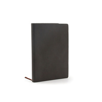 Carnet A6 en cuir souple avec logo personnalisé, journal de voyage, papeterie de bureau et scolaire