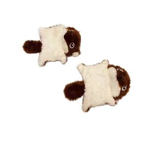 Kendinden besleme Bite dayanıklı peluş uçan sıçan köpek oyuncaklar evcil hayvan oyuncaklar ile Vocalizations ve kağıt Bells taşlama diş özelliği - Product Image 6