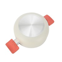 Casserole antiadhésive en alliage d'aluminium, résistante à la chaleur, avec poignée en bakélite et couvercle en verre trempé, compatible induction, pour une cuisson saine et facile.