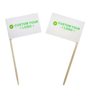 2026 OEM Custom Package Country Flag Toothpicks Small <b>Mini</b> Spanish Cupcake Toppers Stick Flags Decorations Toothpick Flags - Product Image 5