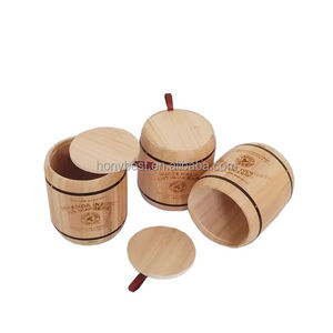 Mini Caja <span class=keywords><strong>de</strong></span> Madera en Forma <span class=keywords><strong>de</strong></span> Barril con Tapa, Barriles <span class=keywords><strong>de</strong></span> Madera para Granos <span class=keywords><strong>de</strong></span> Café, Barril <span class=keywords><strong>de</strong></span> Madera Vacío Personalizado al por Mayor para Envasado <span class=keywords><strong>de</strong></span> Café y Dulces - Product Image 1