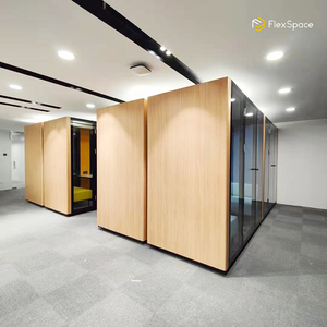 Flexspace Acoustique <span class=keywords><strong>Insonorisé</strong></span> Préfabriqué Pod de <span class=keywords><strong>bureau</strong></span> Préfabriqué Pods préfabriqués Boîte de téléphone portable Facile à installer et à démonter - Product Image 5