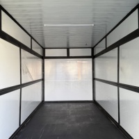 Installation rapide, maison mobile pliable moderne de 20 pieds pour hôpital et chambre à coucher