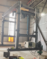 Grue mobile à portique pour atelier de fabrication, déplacement avant-arrière, portée 4-5m, prix avec fret