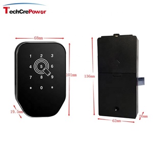 APP controle remoto mobiliário gaveta do armário trava de segurança digital, móveis fechaduras de gaveta, armário móveis rfid bloqueio - Product Image 5