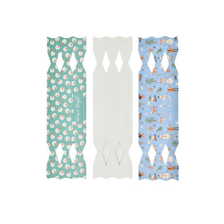 Wholesale Custom design Christmas cracker gift box packaging Crackers