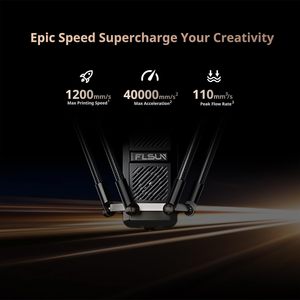 FLSUN S1 PRO FDM <b>3D</b> <b>Printer</b>, 1200mm/s High Speed, Large Build Volume Enclosed <b>3D</b> Printing Machine - Product Image 3